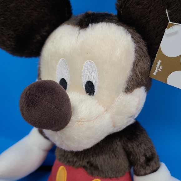Disney Store Faux Mohair Deluxe Mickey Mouse Plush - Picture 2 of 6